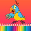 Birds Coloring Book for Kids Free HD - All Pages Coloring and Painting Book Games