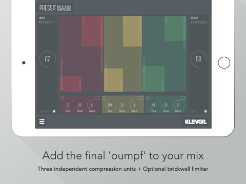 PressIt multiband compressor screenshot 2