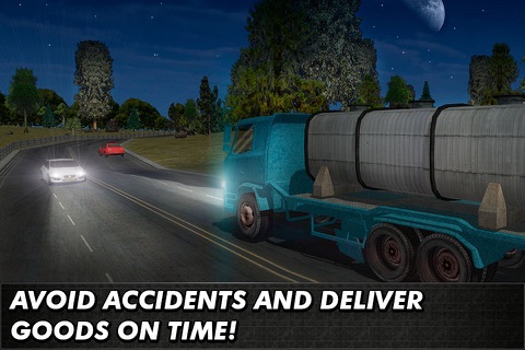 Heavy Cargo Truck Simulator 3D Full screenshot 2