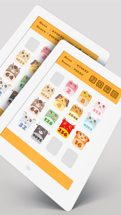2048 Animals : Puzzle join numbers game for free