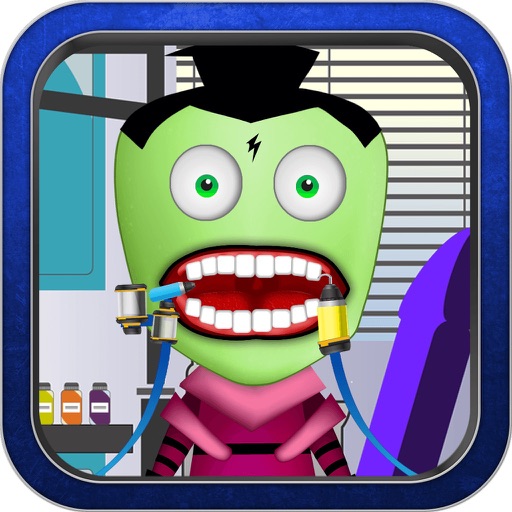 Funny Dentist Game for Kids: Invader Zim Version iOS App