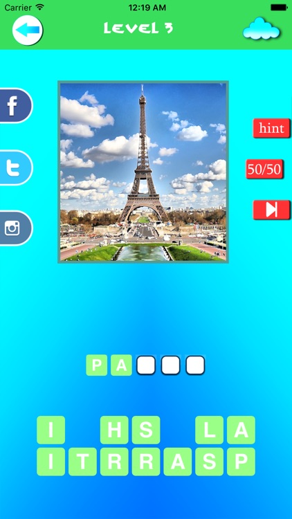 Travel Quiz - Puzzle Game