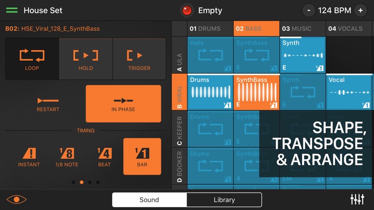 Hook for iPhone - Live DJ and Mashup Workstation