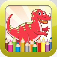恐竜ぬりえ帳 - 子供と幼児のための教育のぬりえゲーム