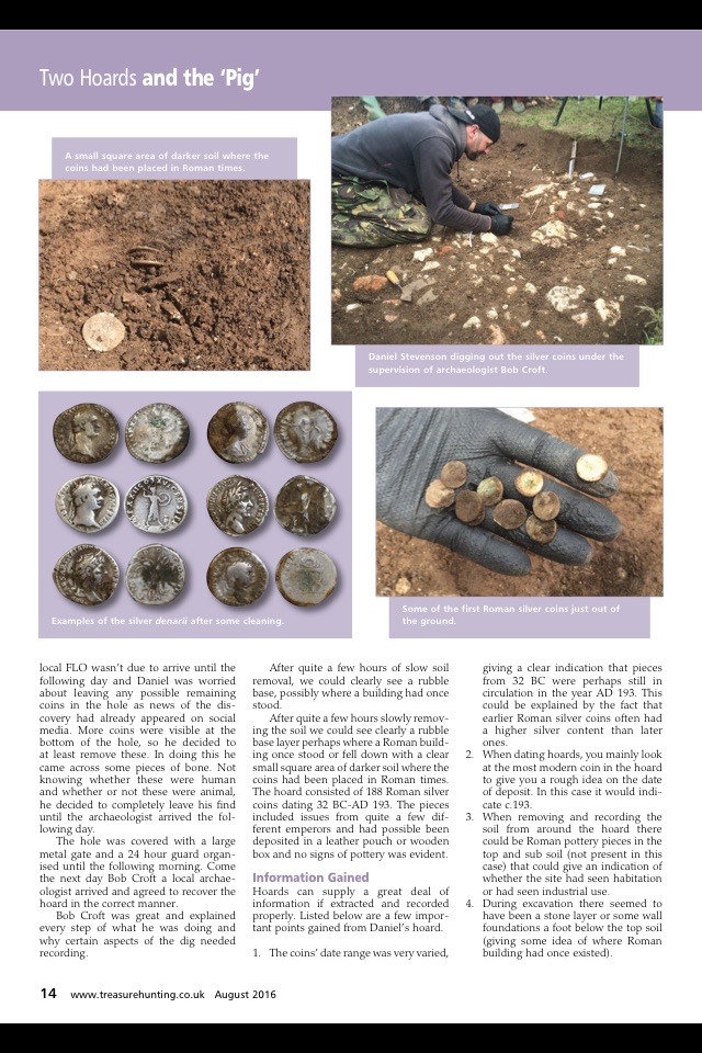 Treasure Hunting magazine screenshot 4