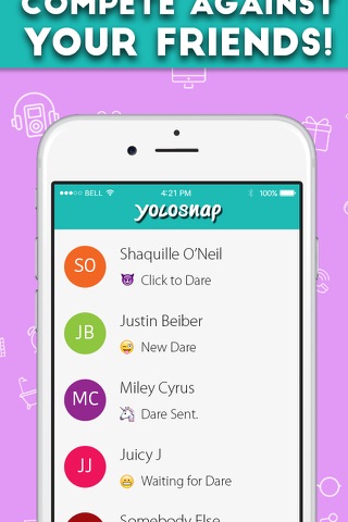 YoloSnap - Truth or Dare Your Friends screenshot 3