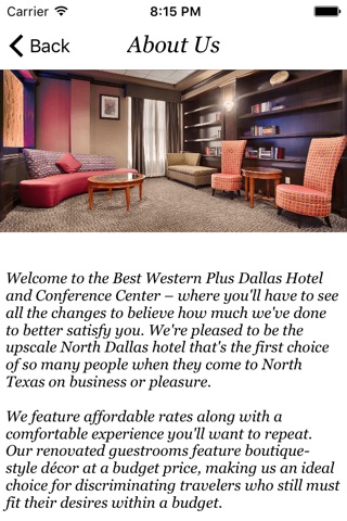 BWP Dallas Hotel & Conference Center screenshot 2