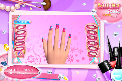 Nail Art Beauty Makeover Salon: Fashion Manicure Designs and Decoration Ideas for Girls screenshot 2