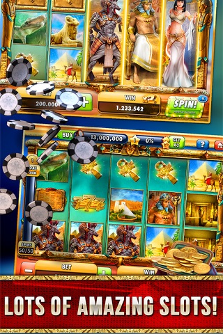 Pharaoh's Slots - Las Vegas Casino Slot Machines screenshot 3