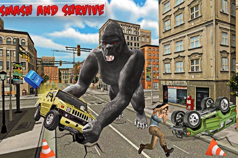 Giant Gorilla City Attack screenshot 2