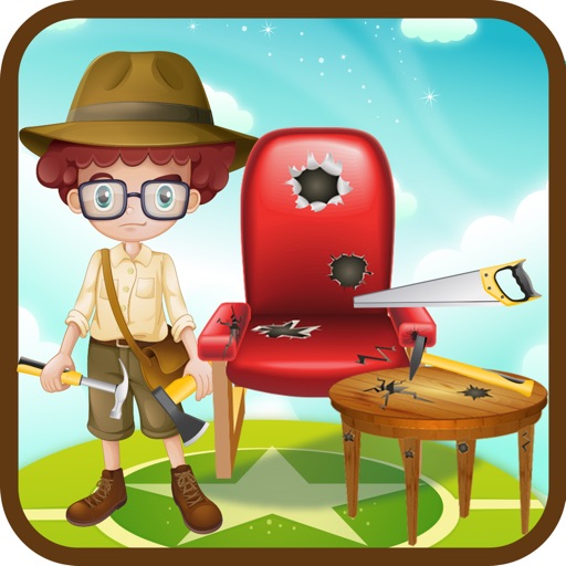 Kids Furniture Repair Shop – Fix the house furniture in this carpenter game for little kids iOS App