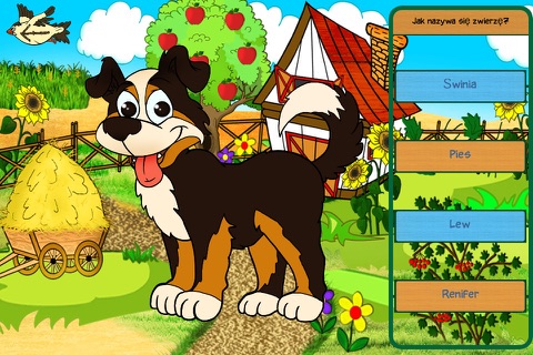 Wesołe zwierzęta - edukacyjne gry układanki,dzieci - náhled
