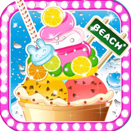 夏日冰淇淋店 -冷饮甜品点心装饰布置设计物语大全游戏免费 icon