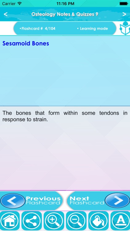Osteology Exam Review : 5300 Quiz & Study Notes screenshot-4