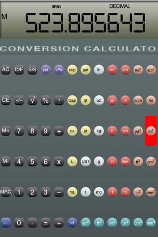 1-Step Metric Calculator screenshot 2
