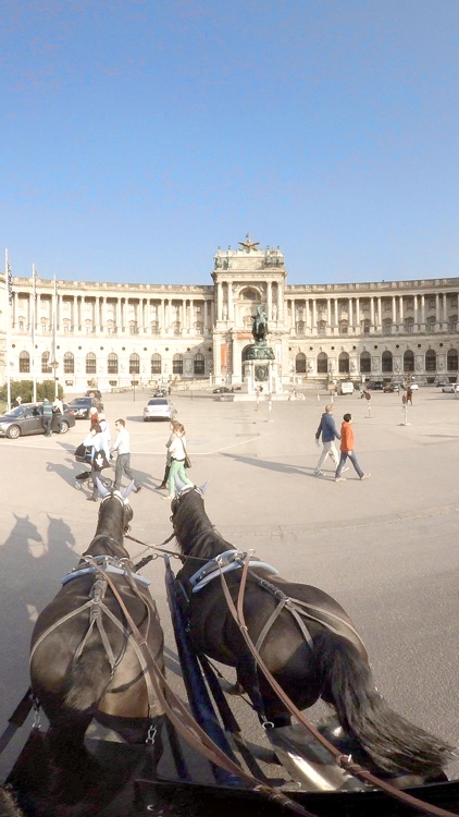 VR Virtual Reality Through Vienna in a Horse-Drawn Carriage - Fiaker Part 2