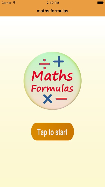 Best Math Formulas