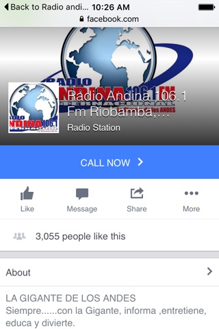 Radio Andina FM screenshot 3