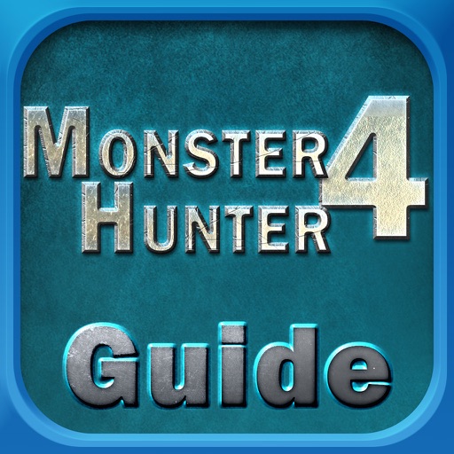 Monster Guide for MH4 includes weapons ,armor,quest icon