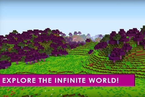 Girls Craft: Mine Exploration Lite - Cube World ADS FREE screenshot 3