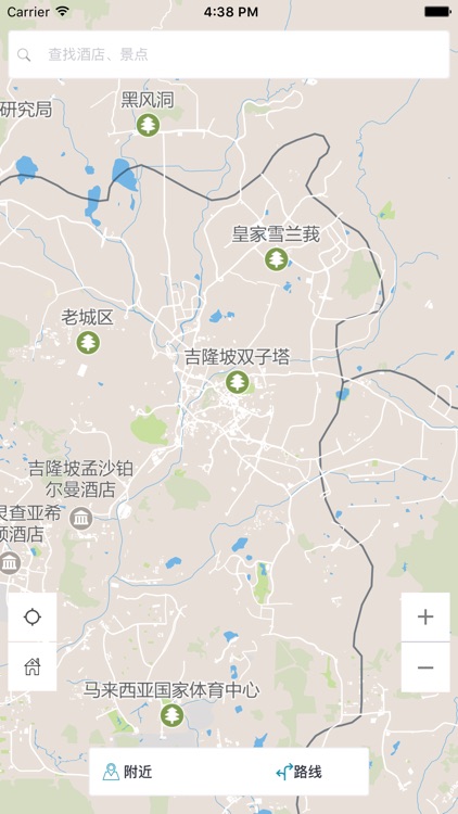 吉隆坡中文离线地图
