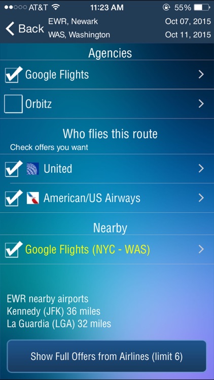 Newark Airport (EWR) Flight Tracker screenshot-3