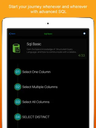 Screenshot 2 SQL Query - Learn How to create and manage Data Base in SQL! iphone