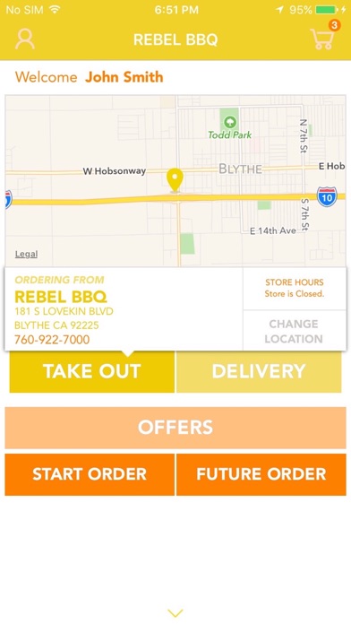 How to cancel & delete Rebel BBQ from iphone & ipad 1