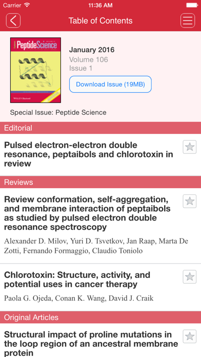 Peptide Science screenshot1