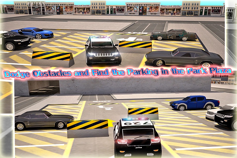 MultiStorey Police Car Parking 2016 - Multi Level Park Plaza Driving Simulator 3D screenshot 3