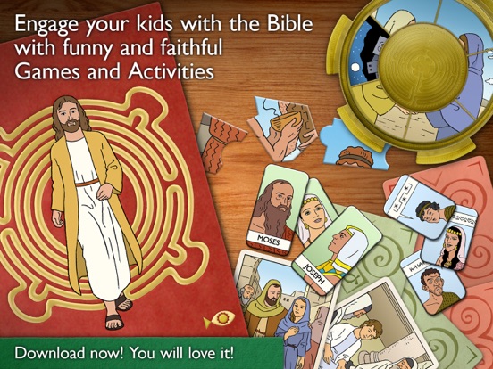 Children's Bible Games for Kids, Family and Schoolのおすすめ画像1