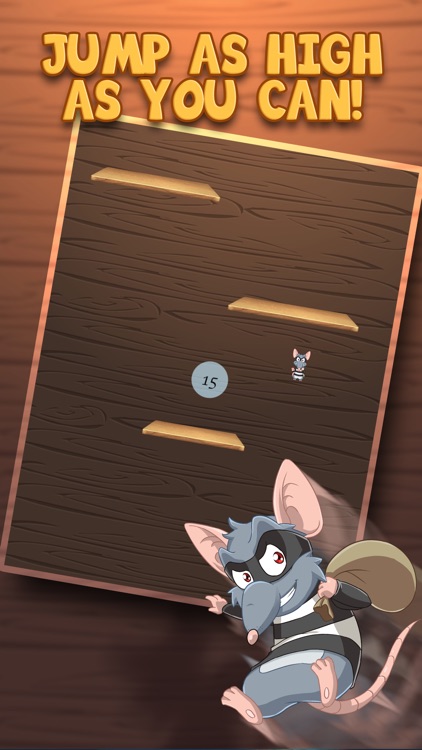 Bouncy Rat Thief Jump: Super Mayhem Trap