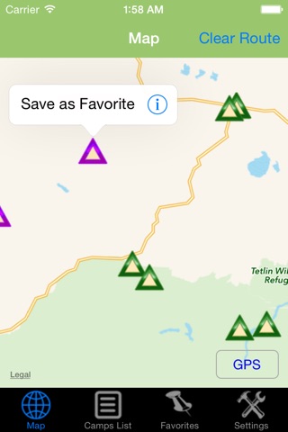 Alaska – Camping & RV spots screenshot 3