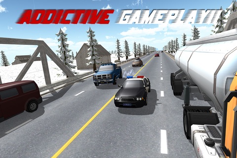 Hero Traffic Racer 3D. Real Highway Car Rider Racing in Road Riot screenshot 2