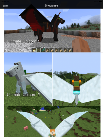 Ultimate Unicorn Pegasus Mod - Flying Horse Mod for Minecraft PC Guideのおすすめ画像1