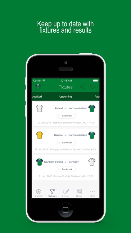 Fan App for Northern Ireland Football