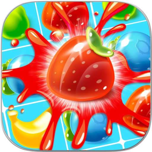 Juice Fruit Smasher - Fruit match 3 Edition Icon