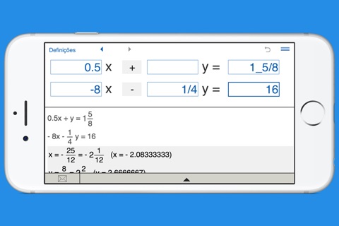 Systems of equations solver screenshot 4