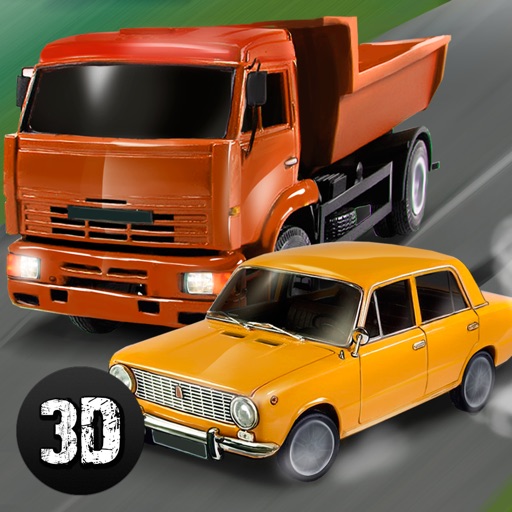 Russian Lada Car Traffic Race 3D Full iOS App