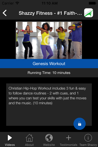 Shazzy Fitness - #1 Faith-Based Workout screenshot 2