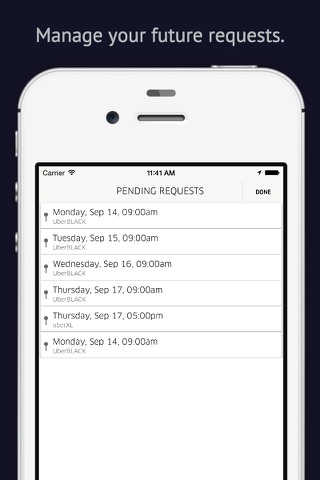 TaxiLater | Scheduled Rides for Uber screenshot 3