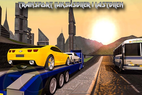 Ship Yard Car Transporter Truck : Extreme Car Parking Driving Test with Truck Simulator 2016 screenshot 4