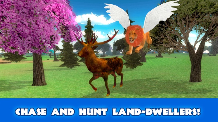 Wild Flying Lion Simulator 3D Full