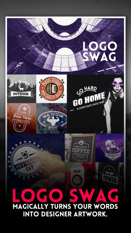 Logo Swag Pro - Instant generator for logos, flyer, poster & invitation design screenshot-0