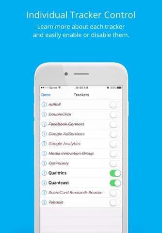 Ghostery Private Browser screenshot 3