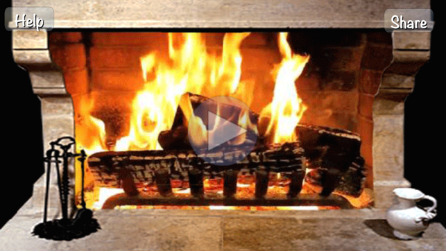 Fireplace - live free scenes with relaxing flames & sounds f(圖2)-速報App