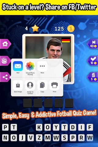 Скриншот из Guess The Football Player Quiz - UEFA Edition