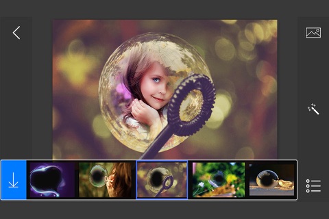 Bubble Photo Frames - make eligant and awesome photo using new photo frames screenshot 3