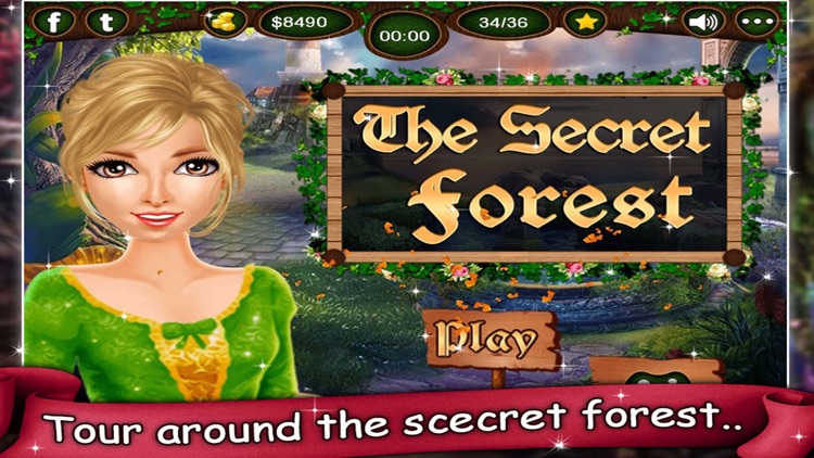 The Secret Forest - Hidden Objects game for kids and adults