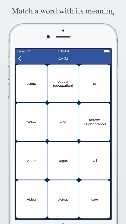 Latin Genealogical Word List